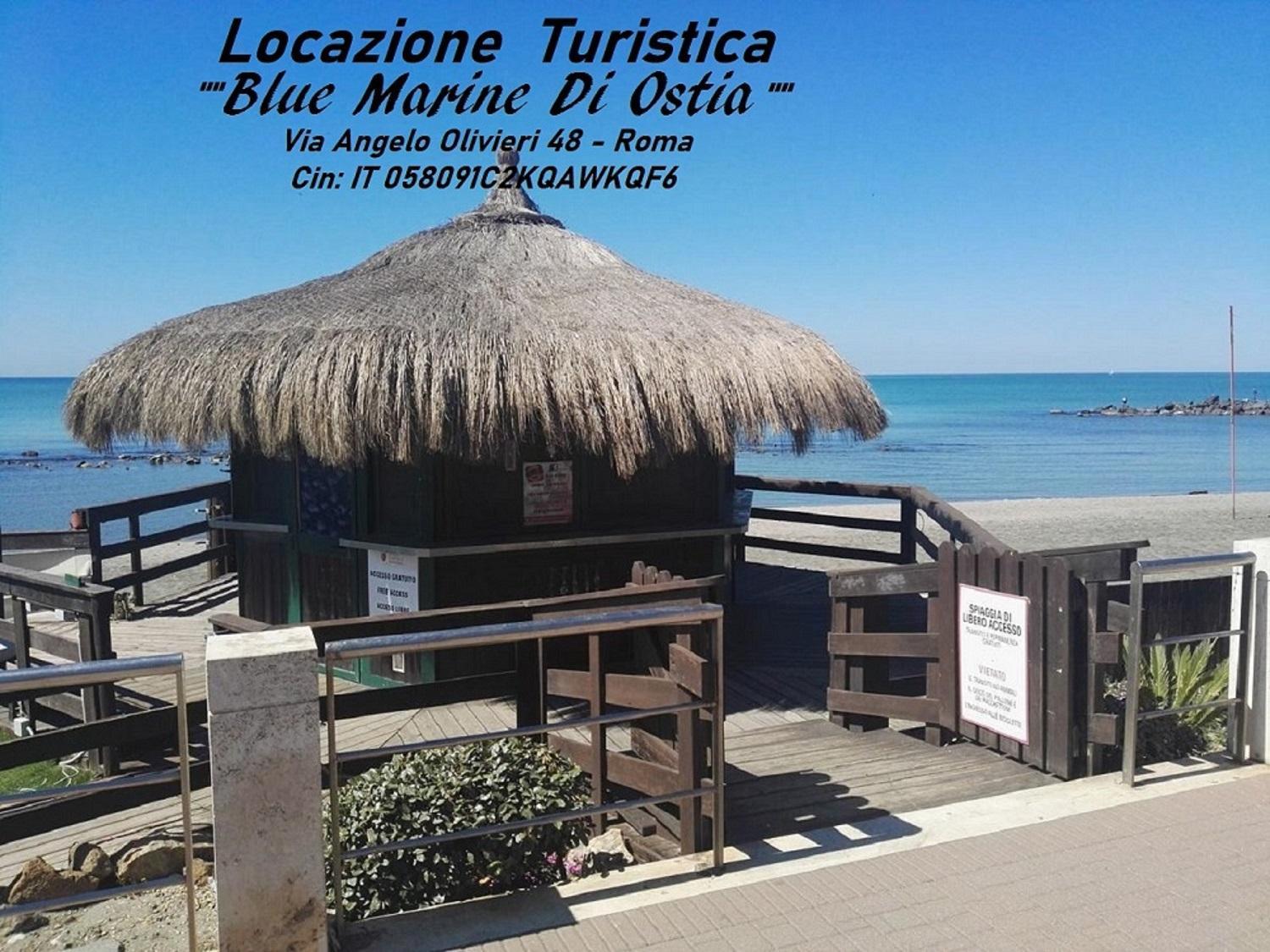 Отель Blue Marine Di Ostia Экстерьер фото